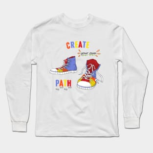 Colorful sneakers Long Sleeve T-Shirt